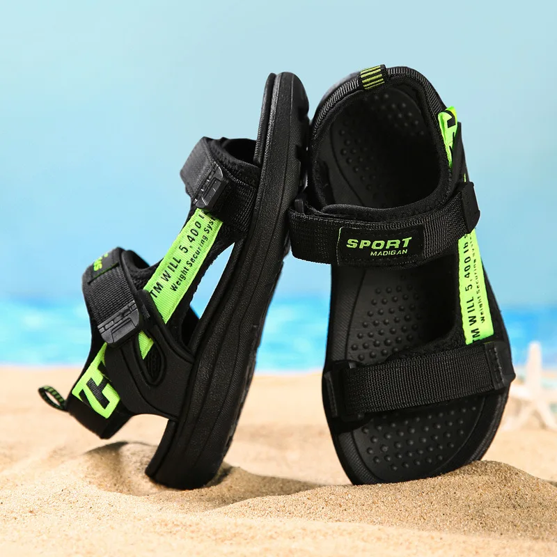 

2022 Summer Mesh Children Sandals Boys Baby Toddler Shoes Waterproof Beach Shoes Soft Sole Children's Shoes size 28-41