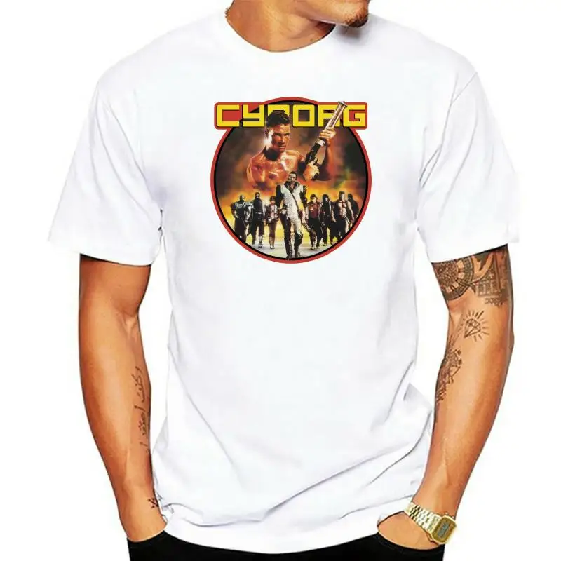 

Title: 80 Van Damme Classic Cyborg Poster Art custom tee Any Size Any Color