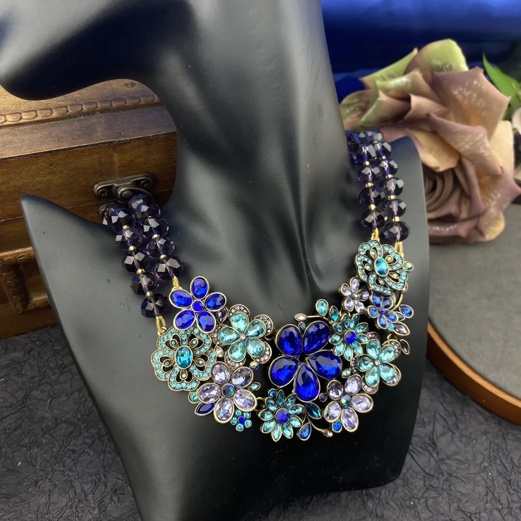

Vintage handmade fashion light luxury women's necklaces