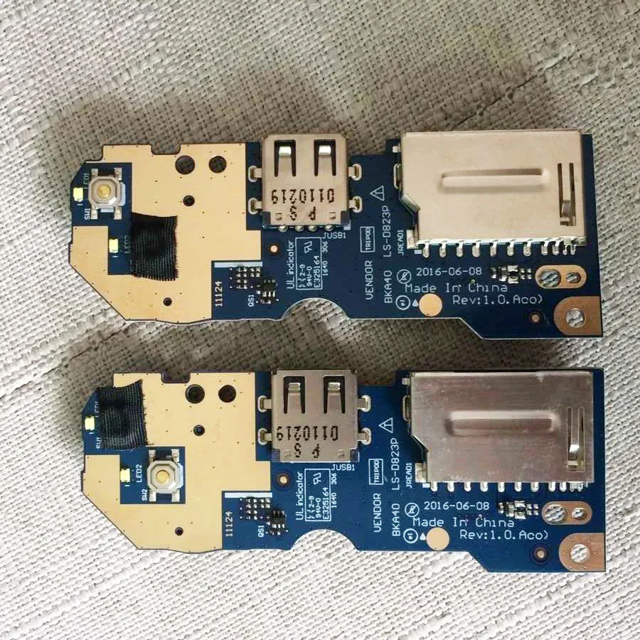 Для Dell Inspiron 15 7560 7572 14 7460 7472 P74G плата кнопки питания для ноутбука switch USB IO кардридер |