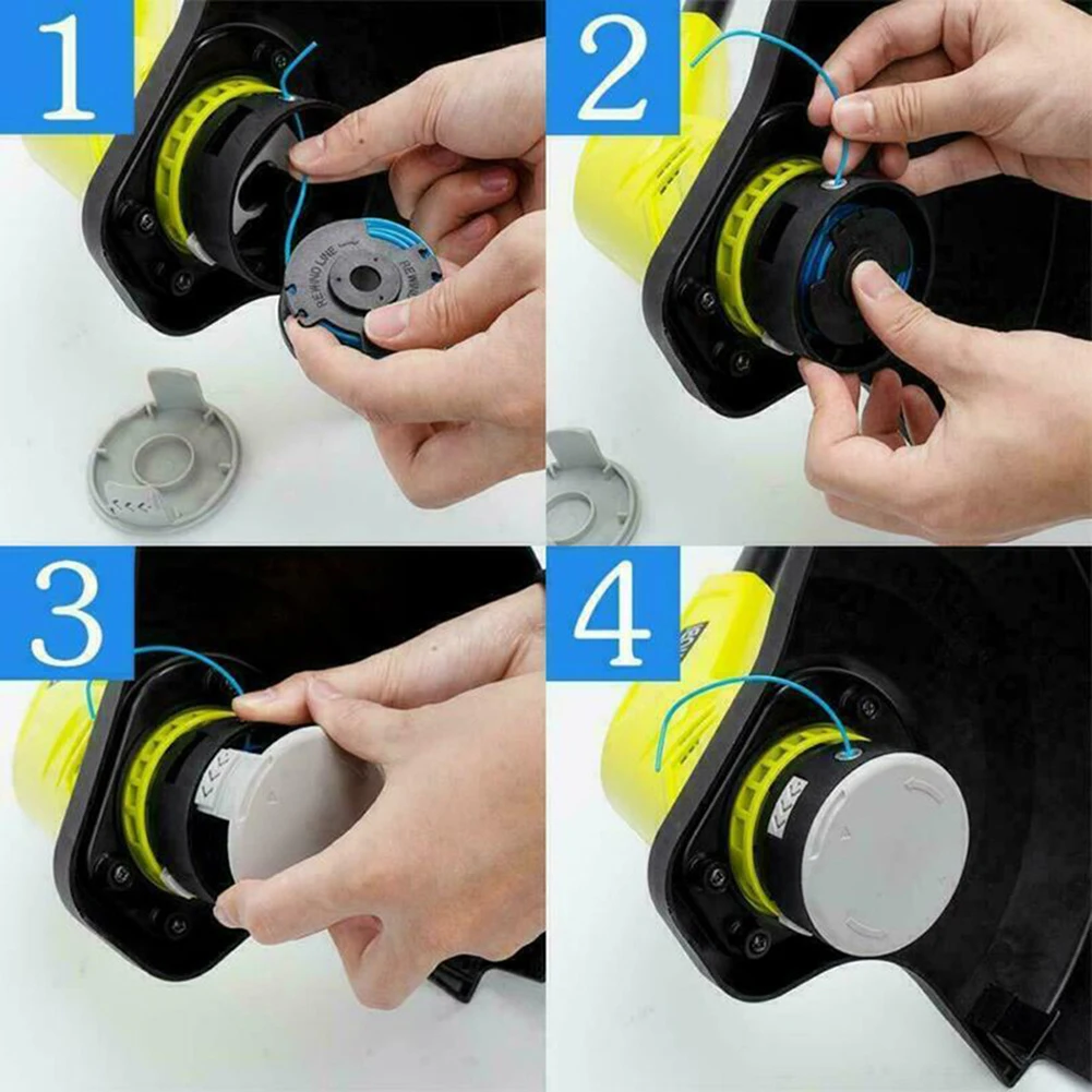 

3pcs Replacement Spool Line Spools For Karcher 2.444-016.0 Thread Spool Line Spools Blue Ø1.6mm Garden Tool Accessories