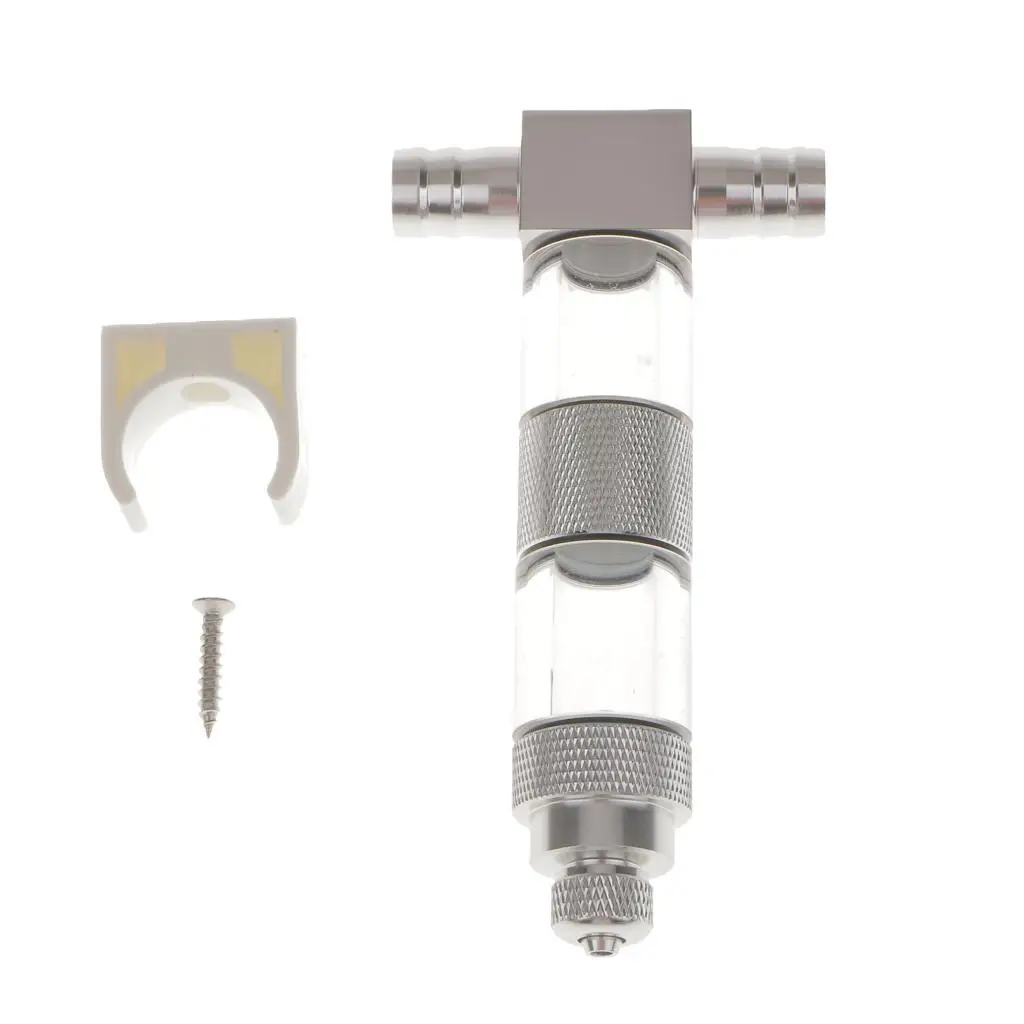 Встроенный диффузор Co2 счетчик пузырей аквариум с растениями высота 13 мм трубка