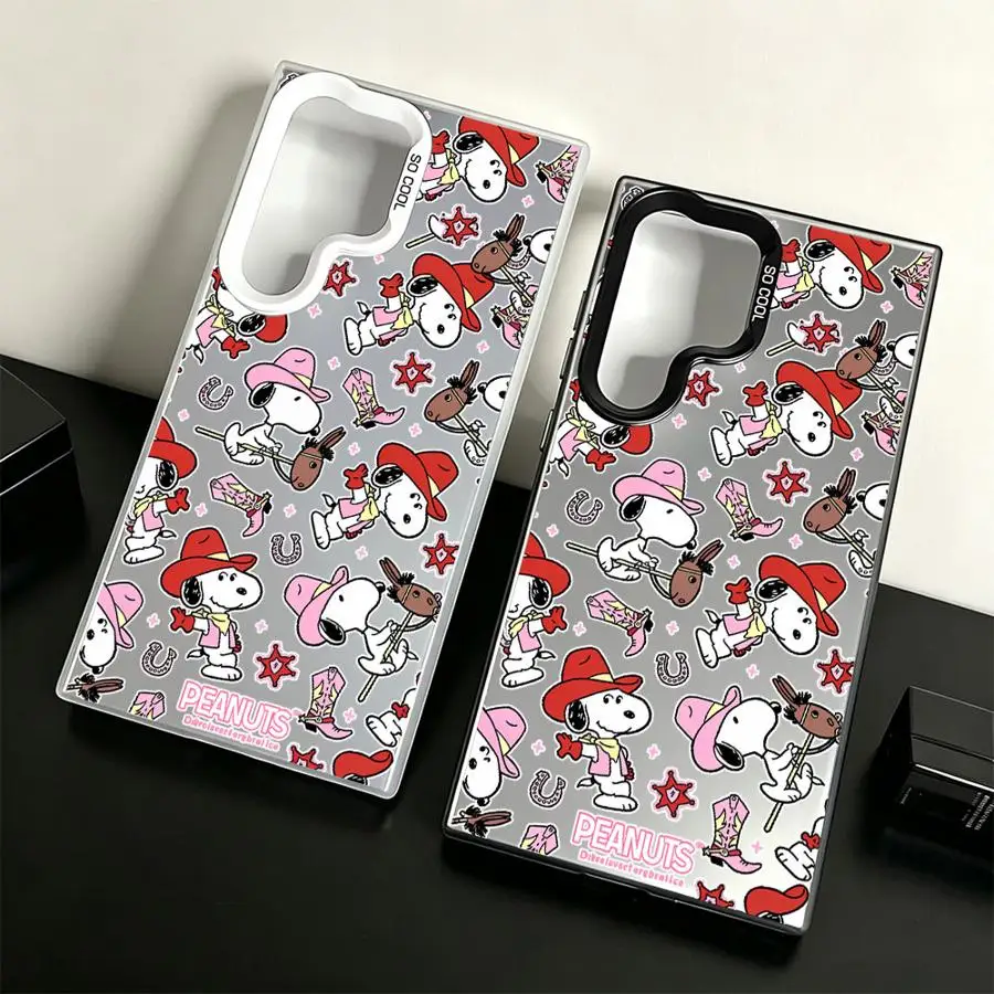 Фото Чехол для Samsung Galaxy S26 S21 S25 Edge Note 20 Ultra S20 Plus S23 S23 Ultra S24 FE S22 S-noopys Cowgirl №1