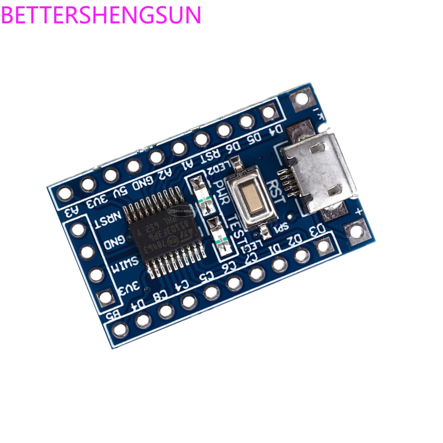 

Макетная плата STM8, материнская плата для небольшой системы STM8S103F3P6