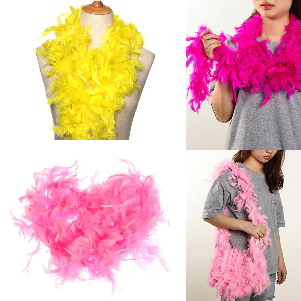 Пушистый перьевой боа 2 метра