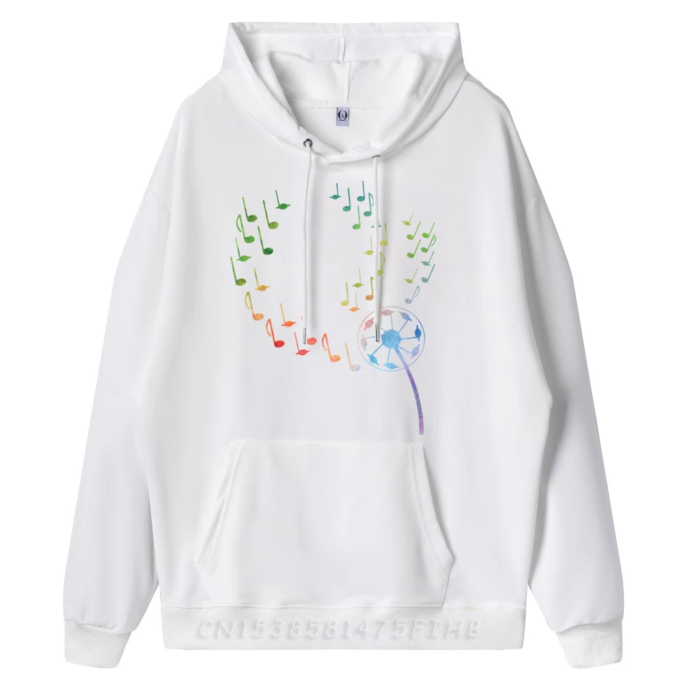 Одуванчик Blowin музыкальная нота одежда для любителей музыки мужская 2024 большие