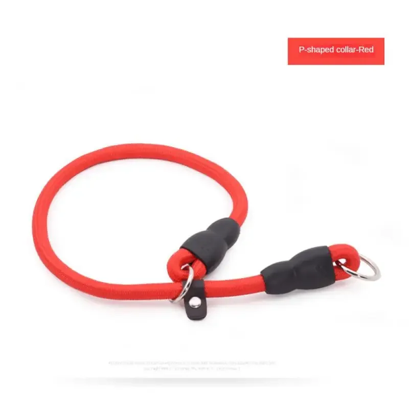 1/2 шт. нейлоновый мотузковый тренировочный ошейник для собак круглый без тяги