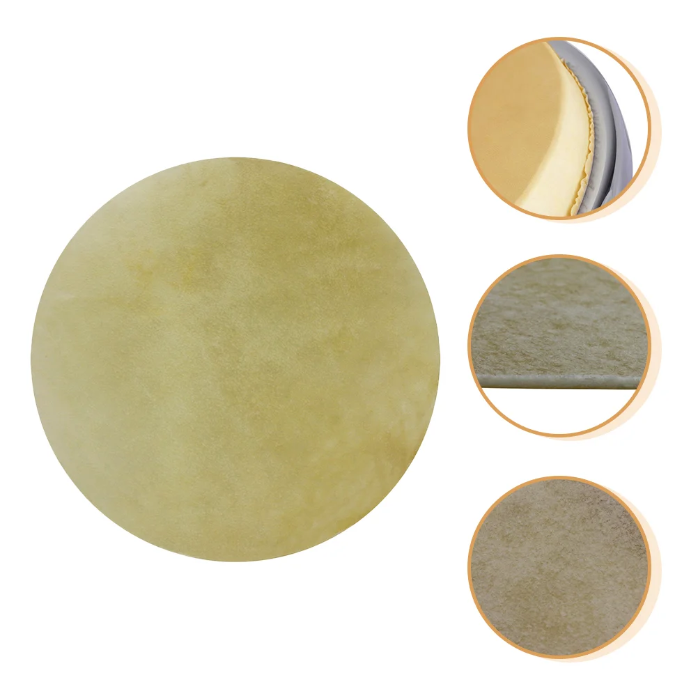 

2Pcs African Drum Skins Drum Covers Replacements African Drums Leather Surface