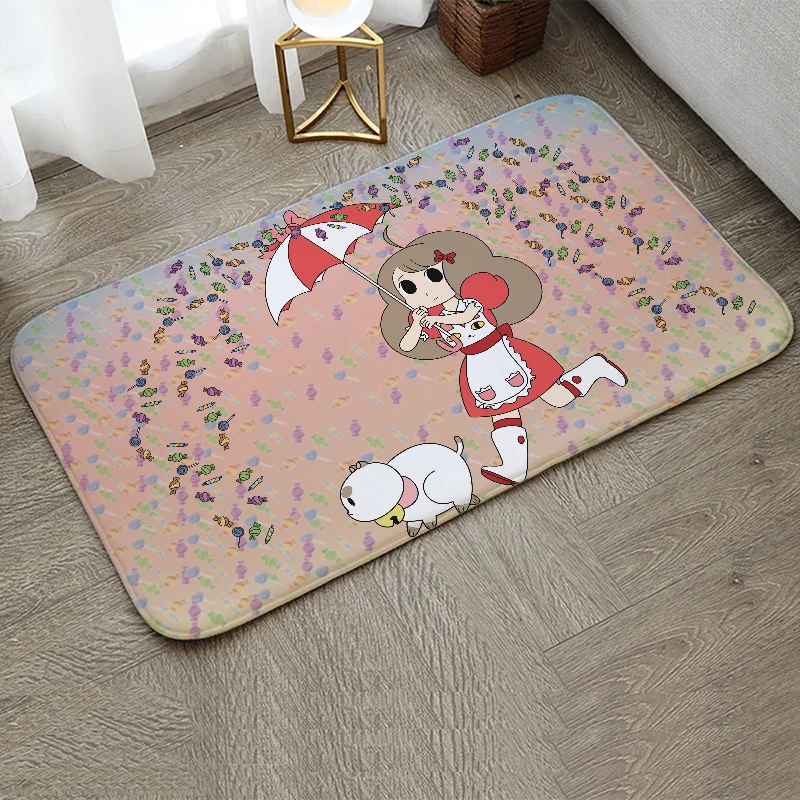 Молитвенный Коврик С Дизайном Пчелы И Кошки Нескользящий Кухонный Напольный Для