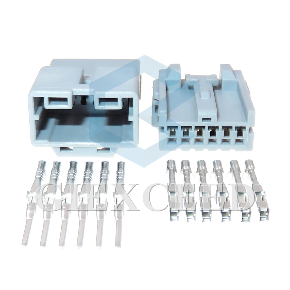 

2 комплекта 6 Pin 7282-5978-40 автомобильный кабельный жгут, гнездо автомобильного рулевого замка, негерметичный разъем, сборка переменного тока для Nissan 7283-5978-40