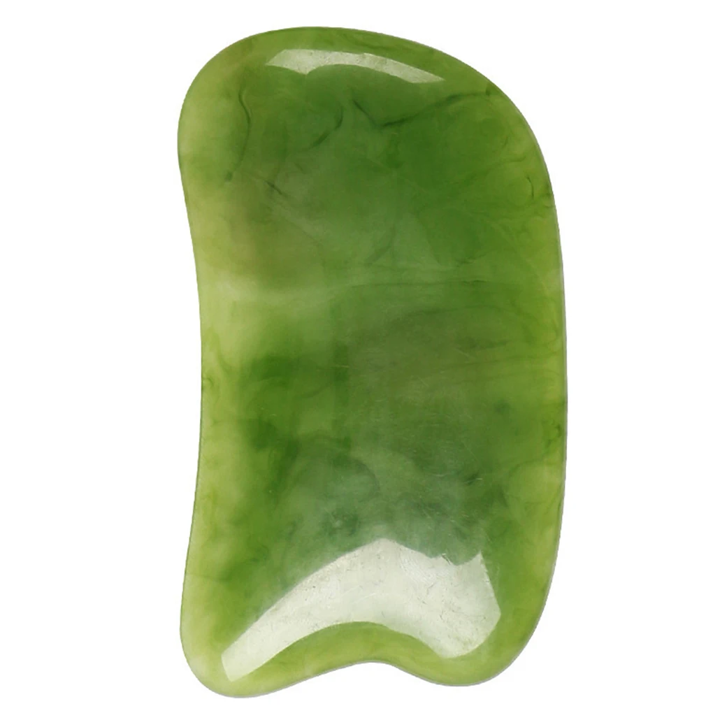 

Скребок для лица из смолы, массажная доска для кожи, портативный инструмент для массажа красоты, мышечная палочка