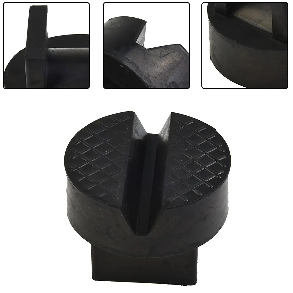 

Brand New Durable Hot Sale Interior Jack Stand Pad Adaptor Jack Stand Pad Adaptor Tool Black Floor Pinch Rubber