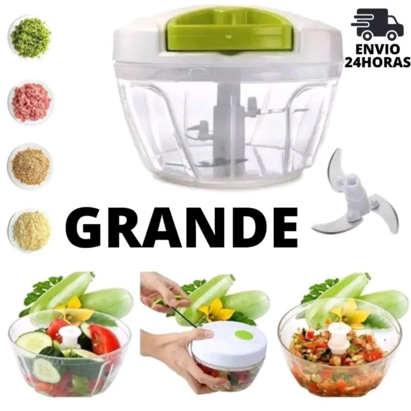 

Manual Food Processor Very Easy Kitchen Pica Cut Shredder