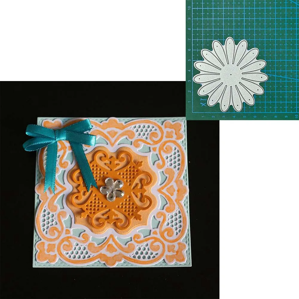

Botanical Flowers Craft Paper Dies Cut Diy Handmade Mold Scrapbook For Card Making Stencils New Blade Punch Embossing Dies 2023