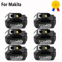 bl1860b 18v 6000mah rechargeable battery lithium ion battery replacement battery for makita bl1860b bl1880 bl1830 bl1850 bl1860b