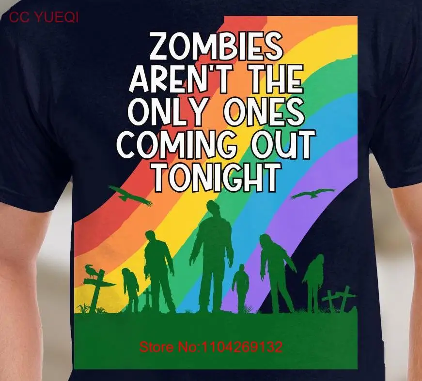 Забавная футболка с гордостью на Хэллоуин зомби не только один выходит вещь 2
