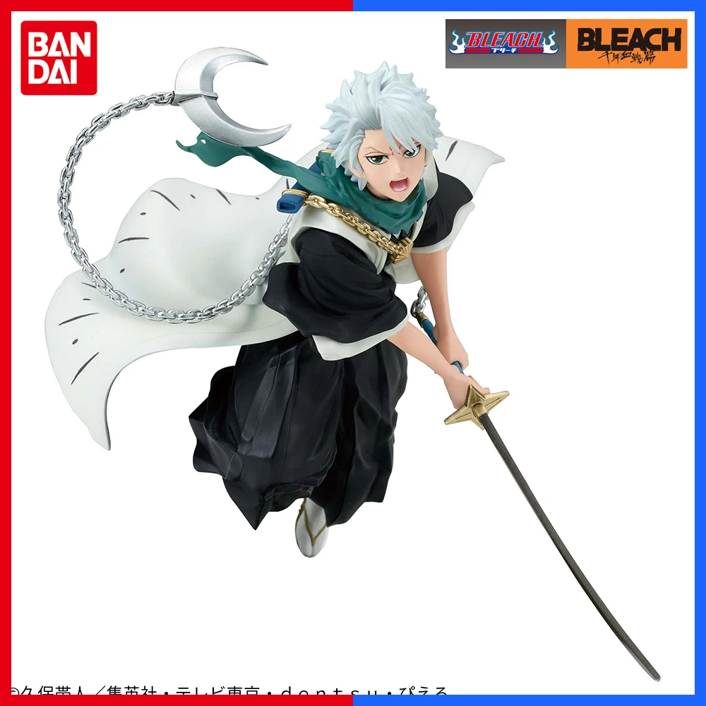 Фото В наличии Bandai Banpresto, оригинальная аниме-фигурка Bleach Ichigo Kurosaki Zaraki Kenpachi Hitsugaya Toushirou Soi Fon, модель игрушки №4