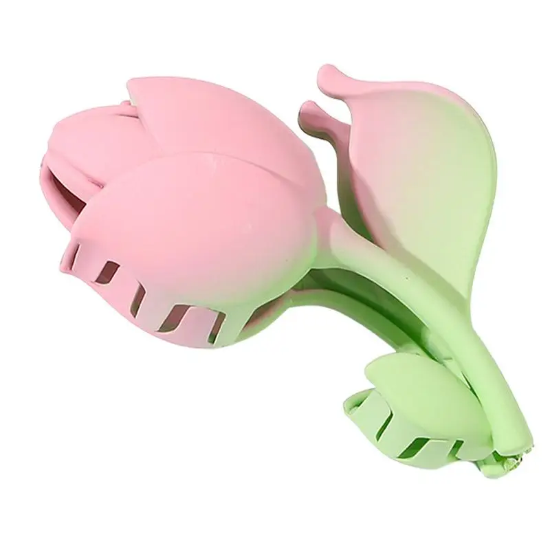 

Hair Claw Clip Elegant Tulip Hair Barrettes Decorative Flower Shaped Hair Clips Hair Accessories Gift For Women And Girls