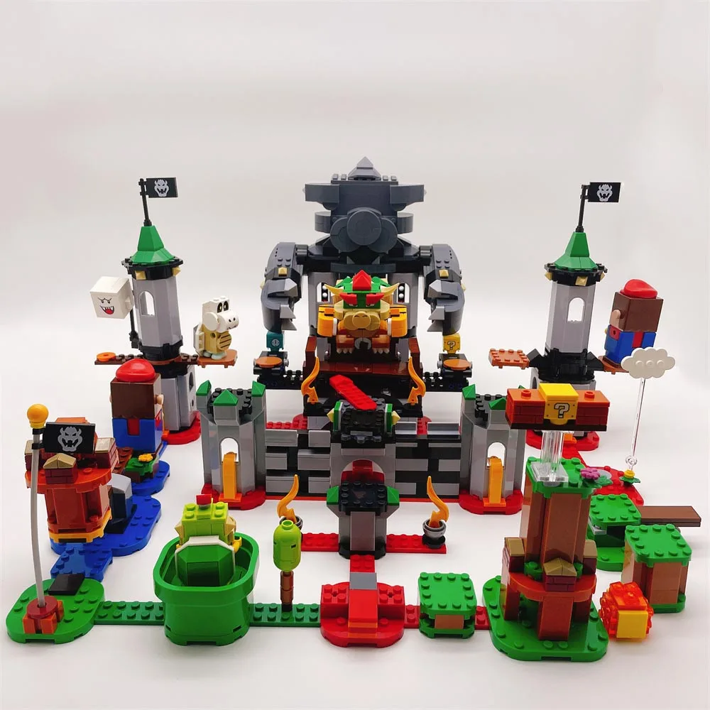 

New DIY Super Marioed Adventures Model Building Blocks Bricks TV Game Kids Toys In Stock MOC-71360 71362 71368 For Children Gift