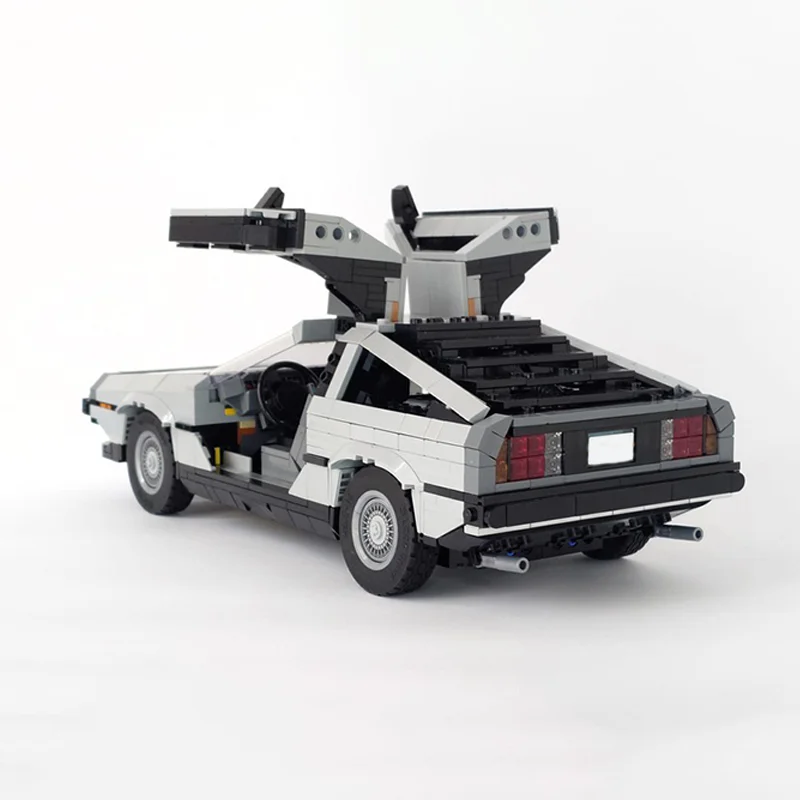1369 шт. Moc-10300 Назад в будущее автомат времени DeLorean DMC-12 строительные блоки