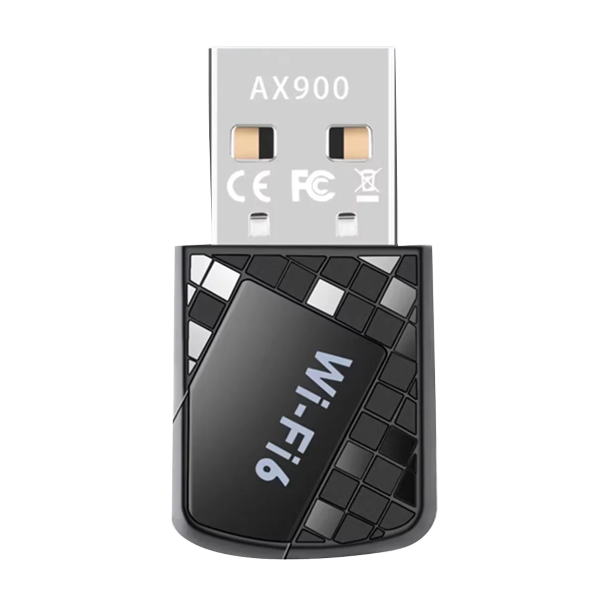Фото USB-адаптер Wi-Fi 6 AT42 900 Мбит/с, USB-донгл AX900, двухдиапазонный беспроводной WLAN-приемник 2.4G/5G для Win10 и Win11 №2