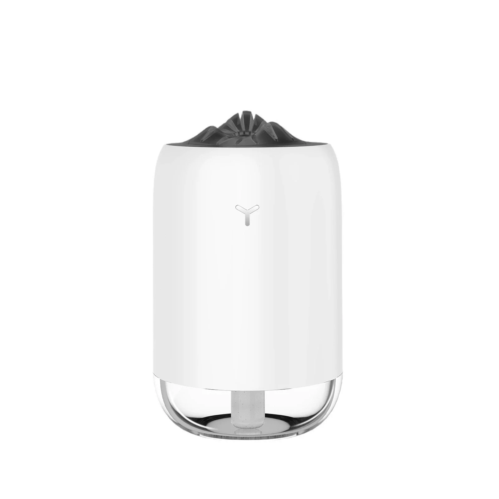 Ультразвуковой увлажнитель воздуха Magic Flame USB Clear Aircare 260 мл с теплым светом для домашнего офиса, настольный мини-электрический увлажнитель воздуха (art.: 3920ce620e46e) - 3920ce620e46e