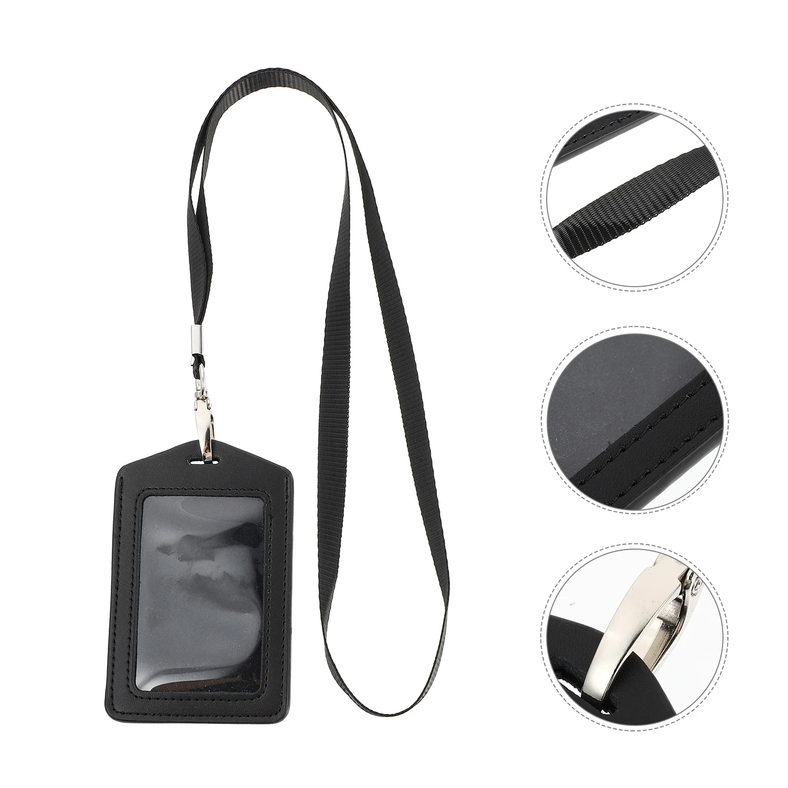 

Transparent Purse Name Badge Name Tag Holder Access Holder Business Cover Lanyards Id Badges Id Holder