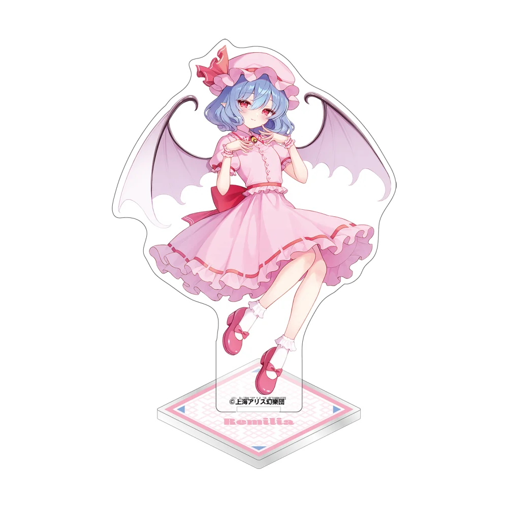 Фото Акриловая подставка 15 см по аниме Touhou Project: Сакуя, Фландре. Подарок на День независимости. Настольная фигурка, брелок по манге Touhou. №5