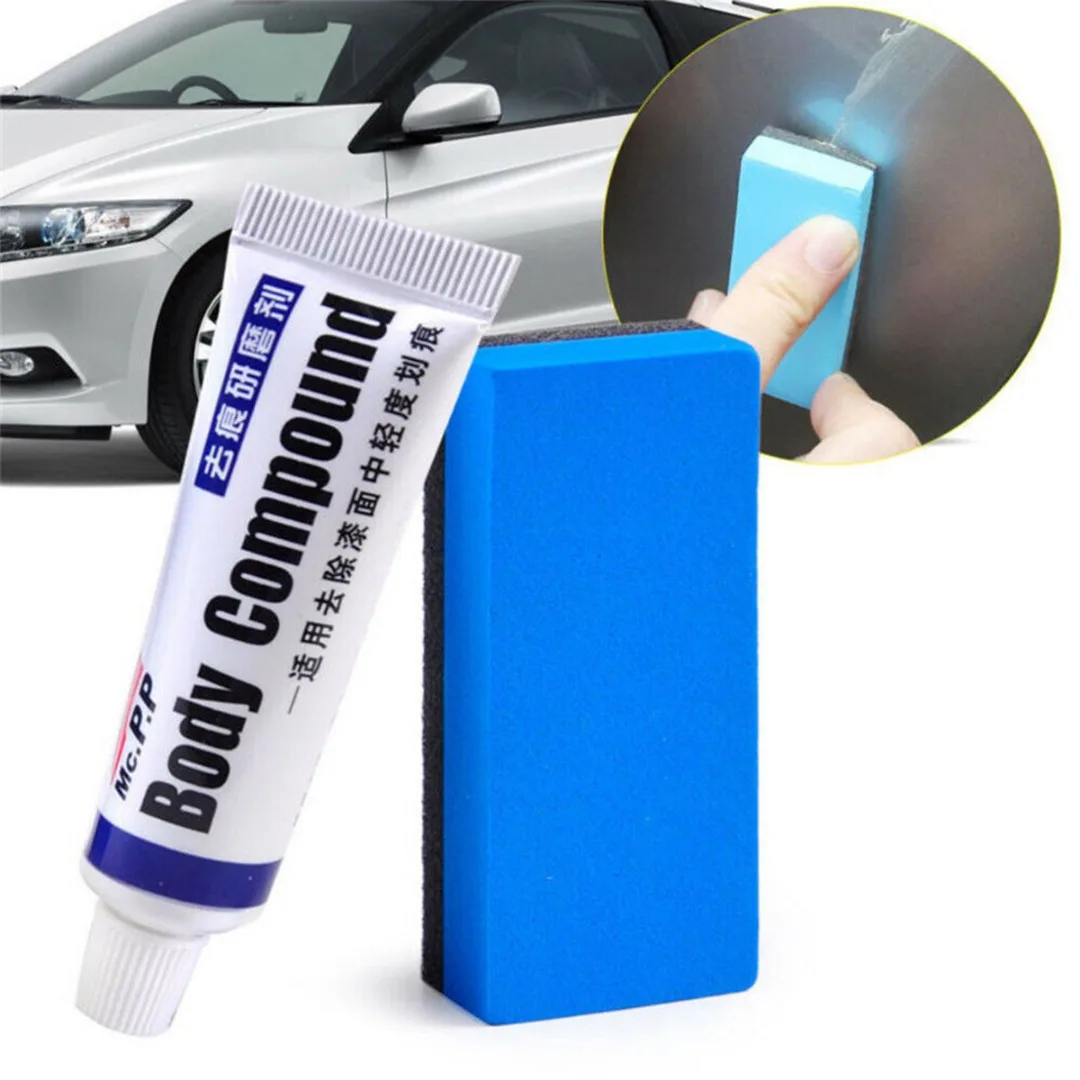 Car Scratch Remover Kit 15g Scratch Maintenance Repair Polishing Compound Wax Anti Scratch Cream Auto Cleaning Care Tool Set