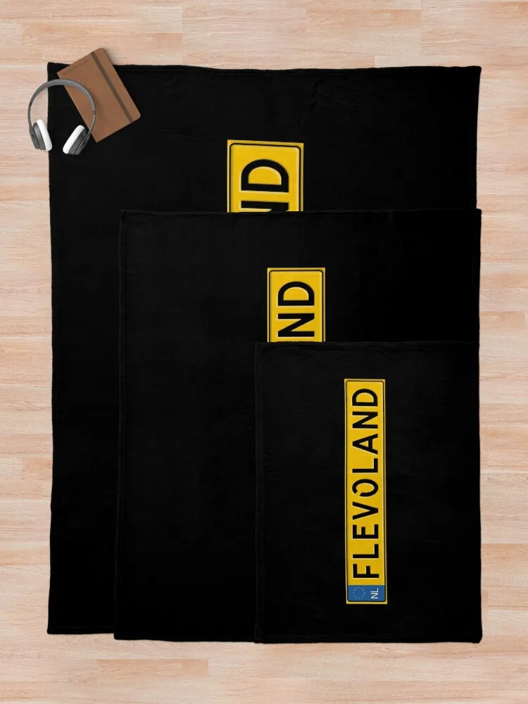 Одеяло Flevoland License Plate (Kenteken) Опугивающие тяжелые одеяла для сна