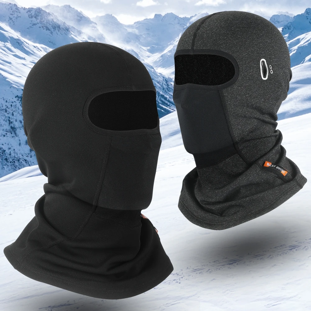 

Winter Cycling Mask Fleece Thermal Keep Warm Face Balaclava Ski Mask Fishing Skiing Hat Headwear Windproof Cycling # eyxi