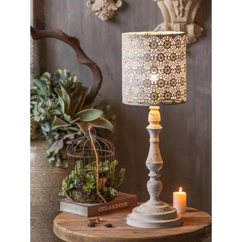 Американский Ретро подсвечник Европейский французский кованый железный