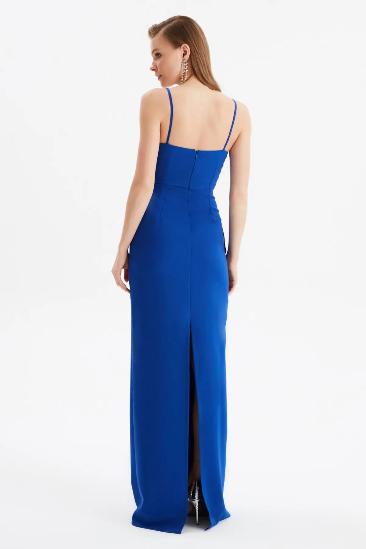 

Trendyol Waist Detail Evening & Prom Gown TPRSS21AE0199
