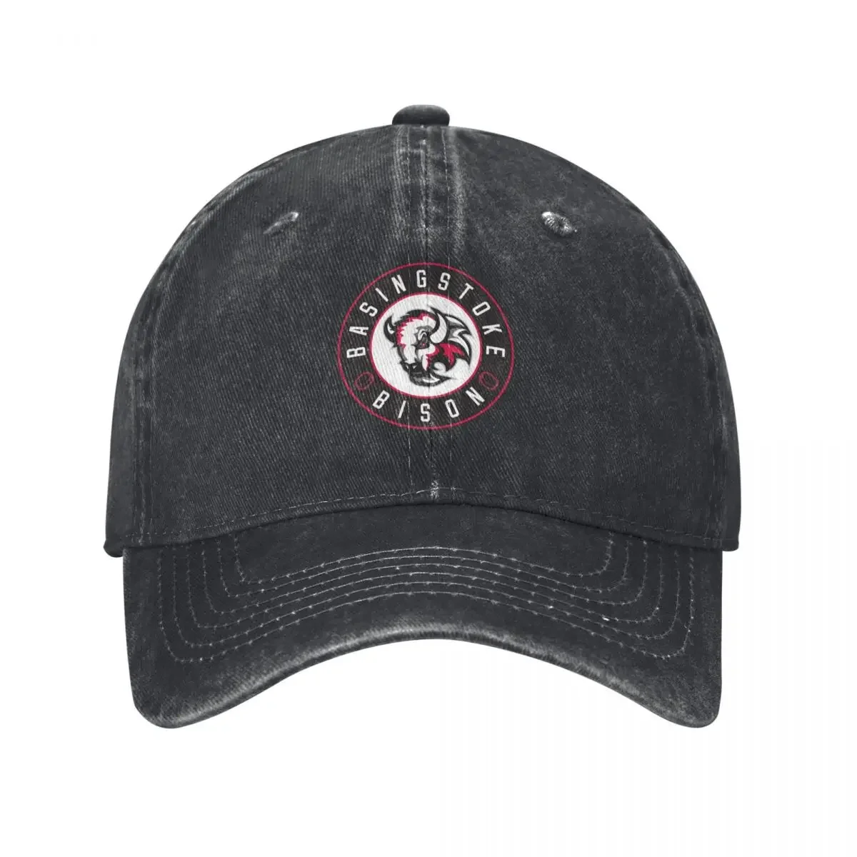 Basingstoke Logo Bizon Бейсбольная кепка Шляпа дальнобойщика Кепка от солнца на заказ