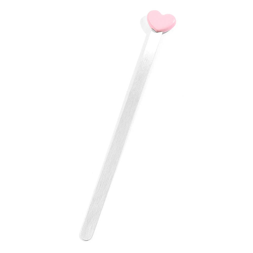 

Металлическая закладка в форме сердца MINISO