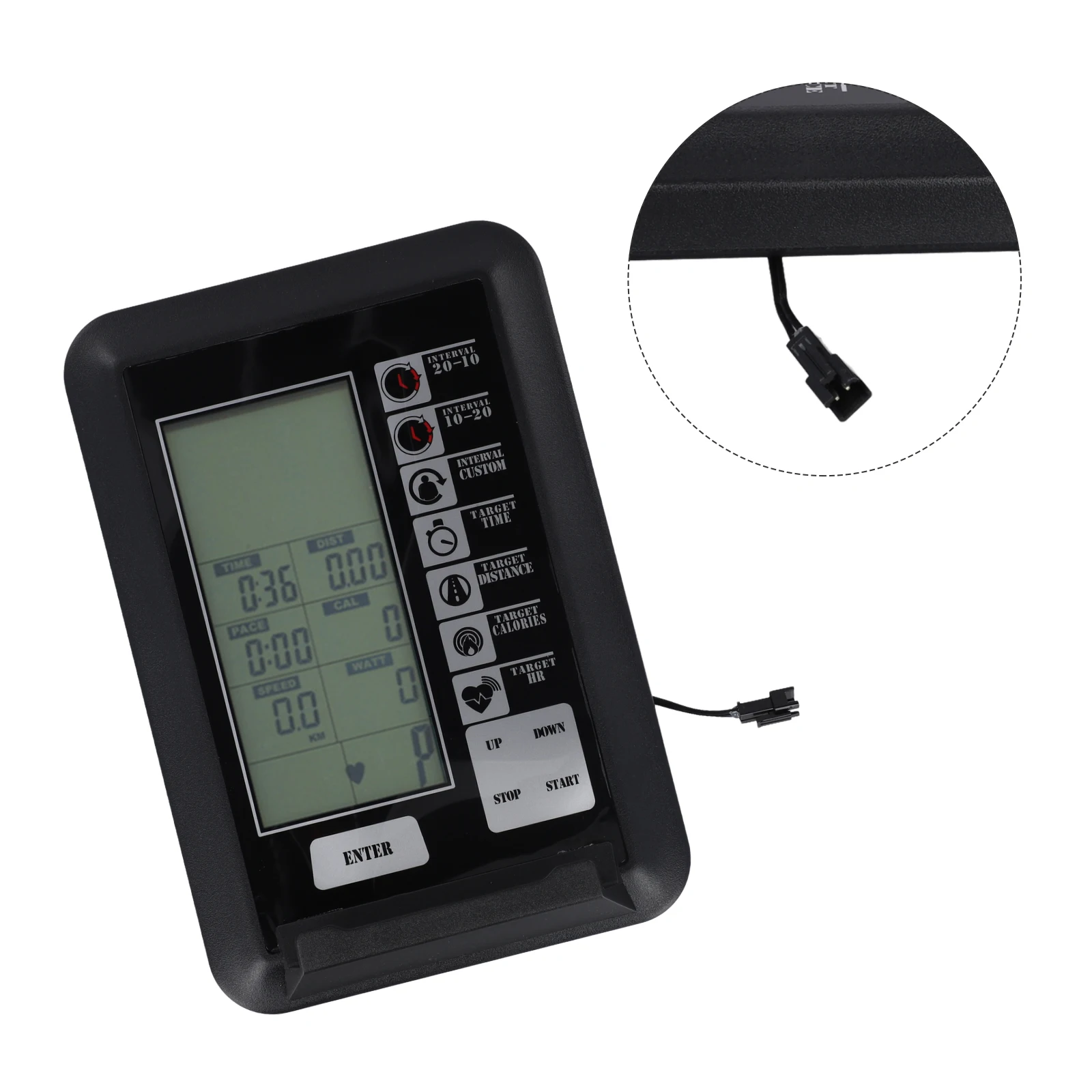 Прочный монитор велотренажера для эффективного отслеживания тренировок со