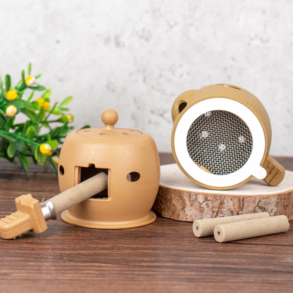 Портативный акупунктурный и прижигающий массаж 8 шт. коробка для прижигания