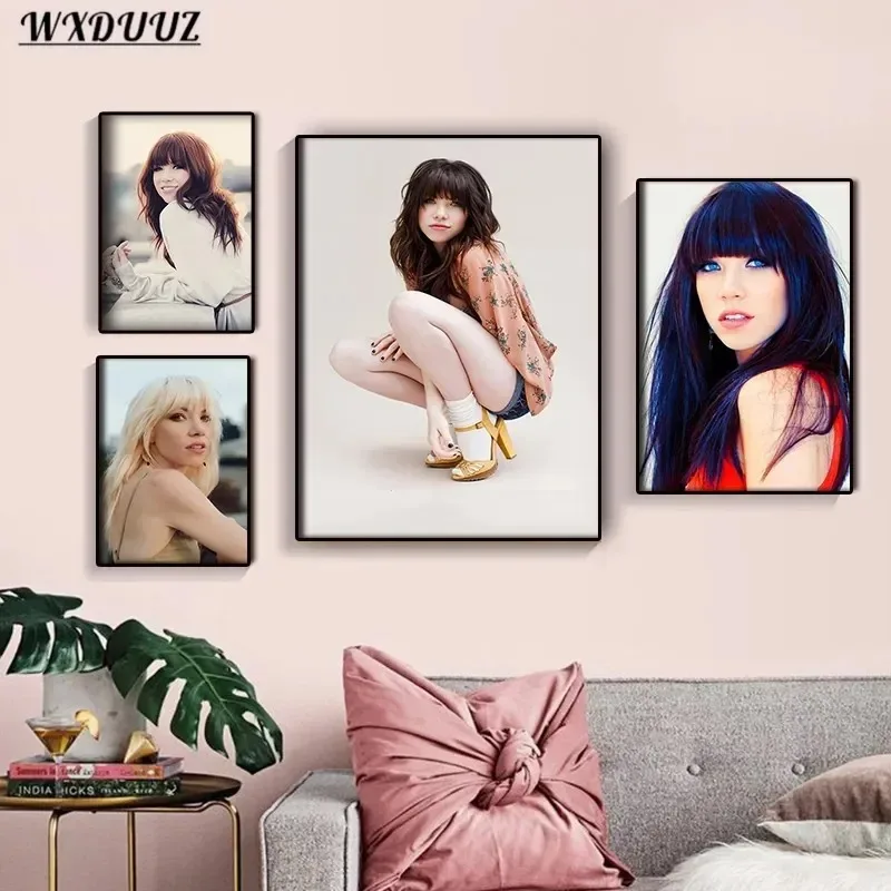 Плакат Carly Rae Jepsen В Стиле Поп-певец 2024 Музыкальный Альбом Художественный Принт На