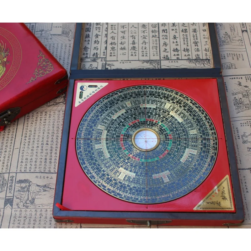 

Tong sheng6-Inch25Layer Integrated Compass Precision Compass Omen Compass with Eight Trigrams Pure Copper Panel Compass with Woo