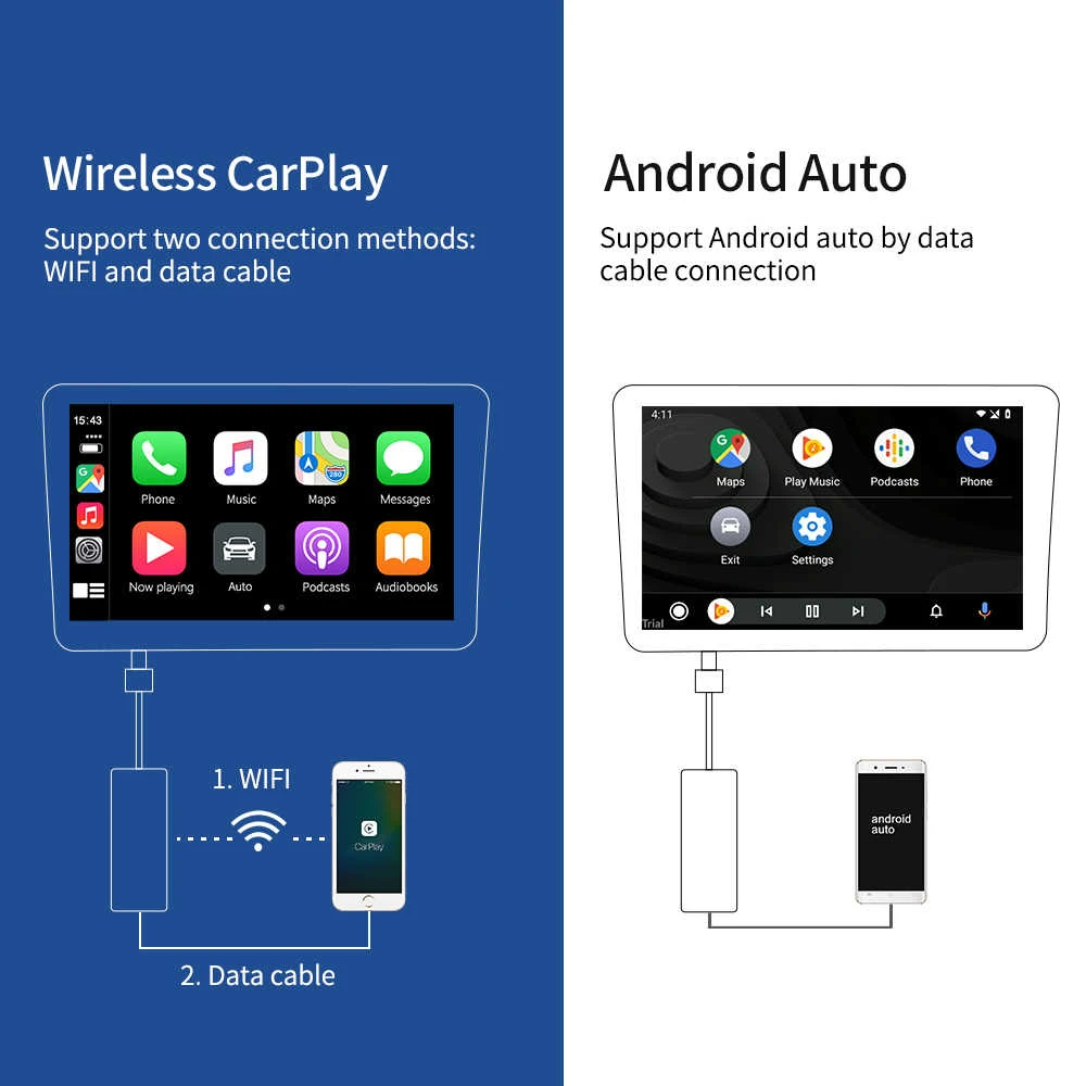 Автомагнитола Podofo для Volkswagen Tiguan 2010-2015 мультимедийный видеоплеер Carplay GPS-навигация