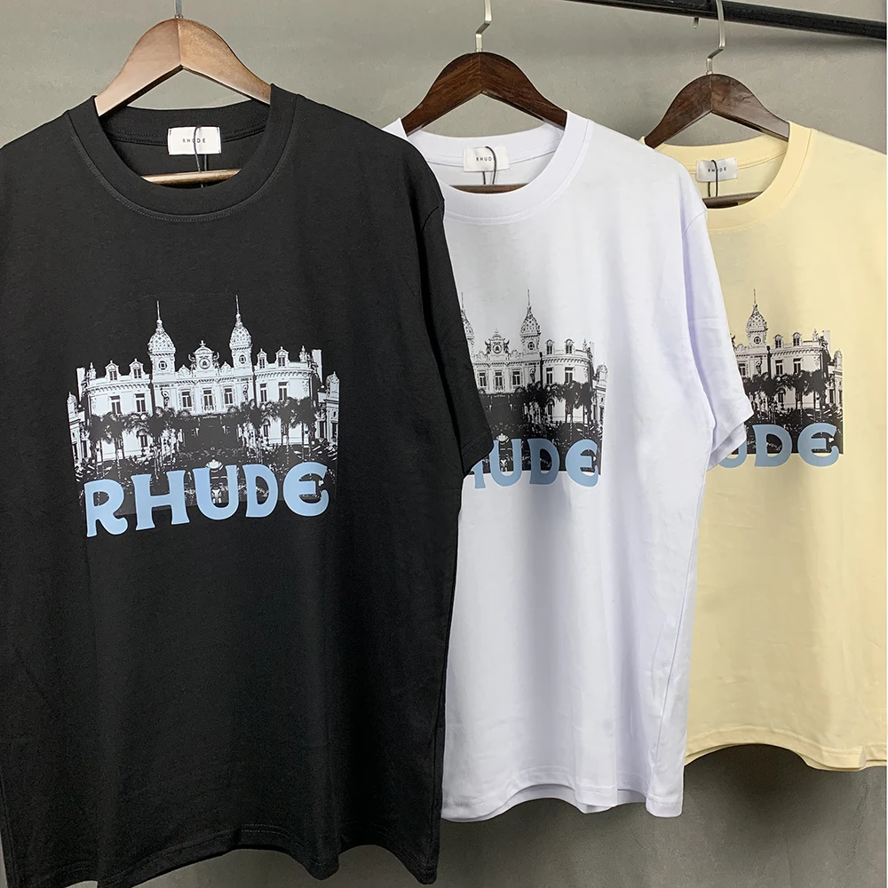 

RHUDE Castle 2022 New Arrival Men Women T-shirt