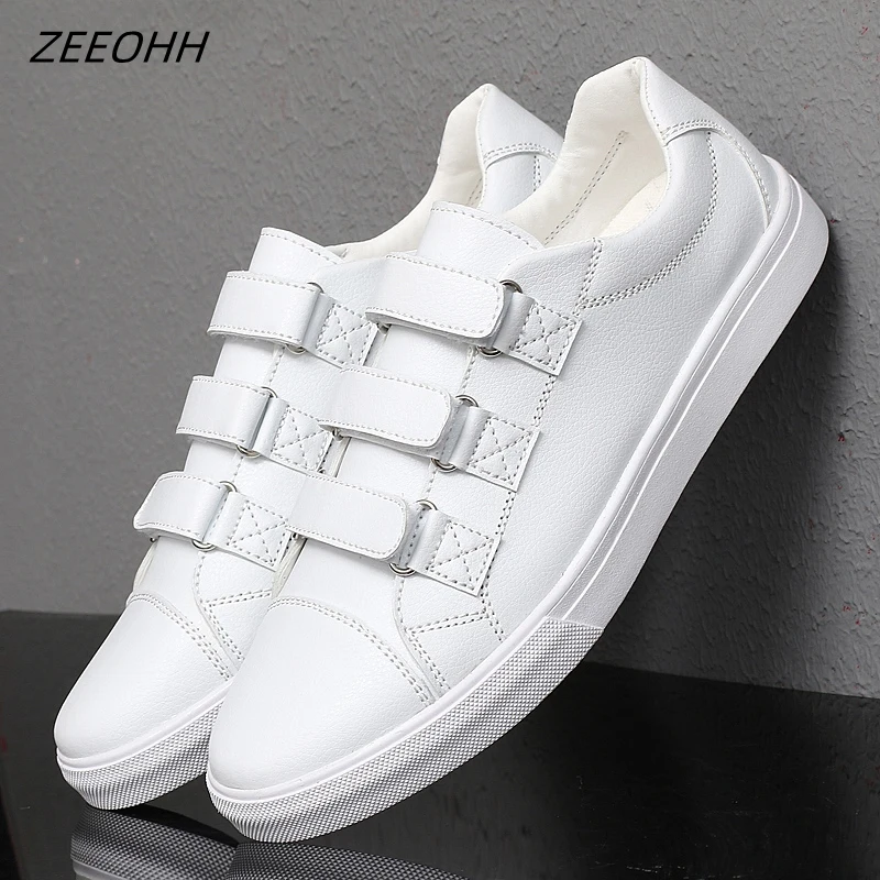 

Zeeohh New Autumn Men Casual Shoes Comfortable Men Lace Up Sneakers Zapatos Hombre Graffiti British Version Male Board Trainers