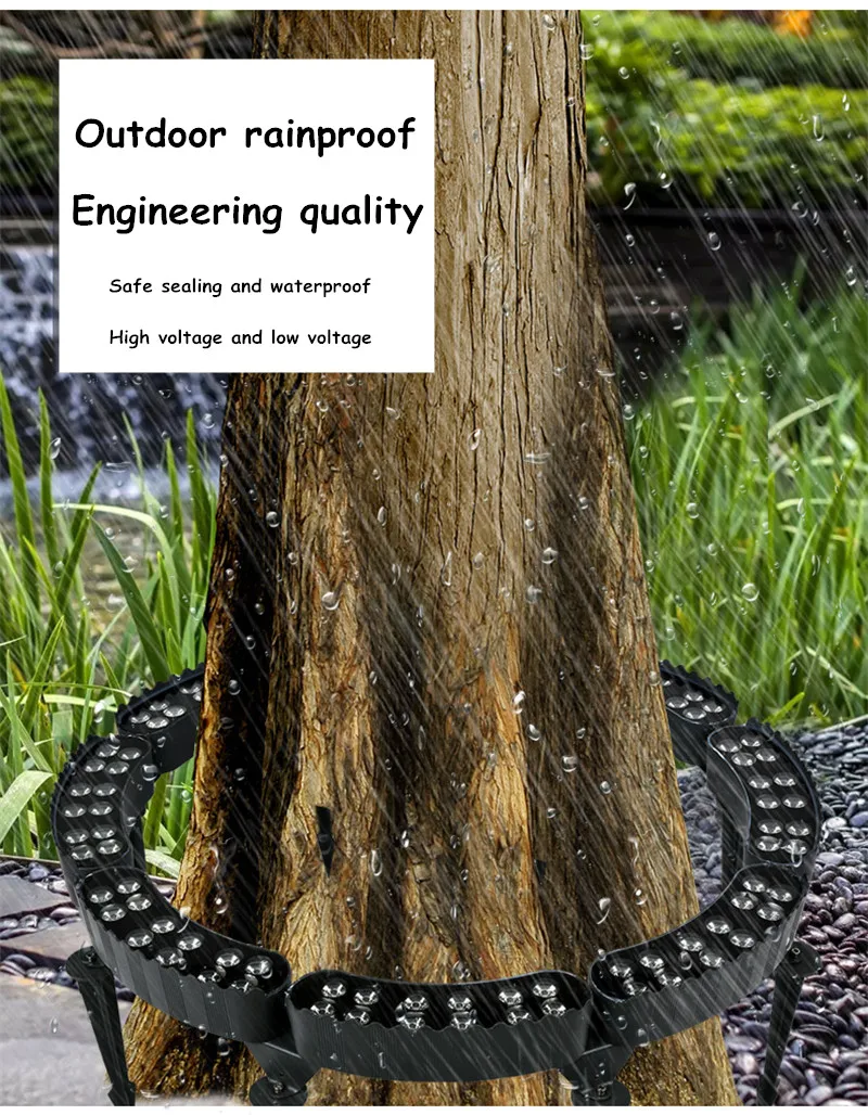 "Splicing Tree Light Spotlight Outdoor Garden Light Colorful Waterproof