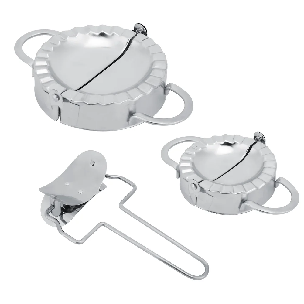 

304 Stainless Steel Manual Dumplings Mold Dumpling Wrapper Making Mold Kitchen Utensils