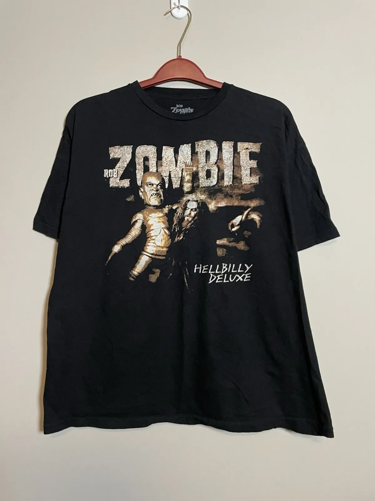 Фото Футболка ROB ZOMBIE Hellbilly Deluxe Tour 1998-99, черная, размер XL (A574) №1