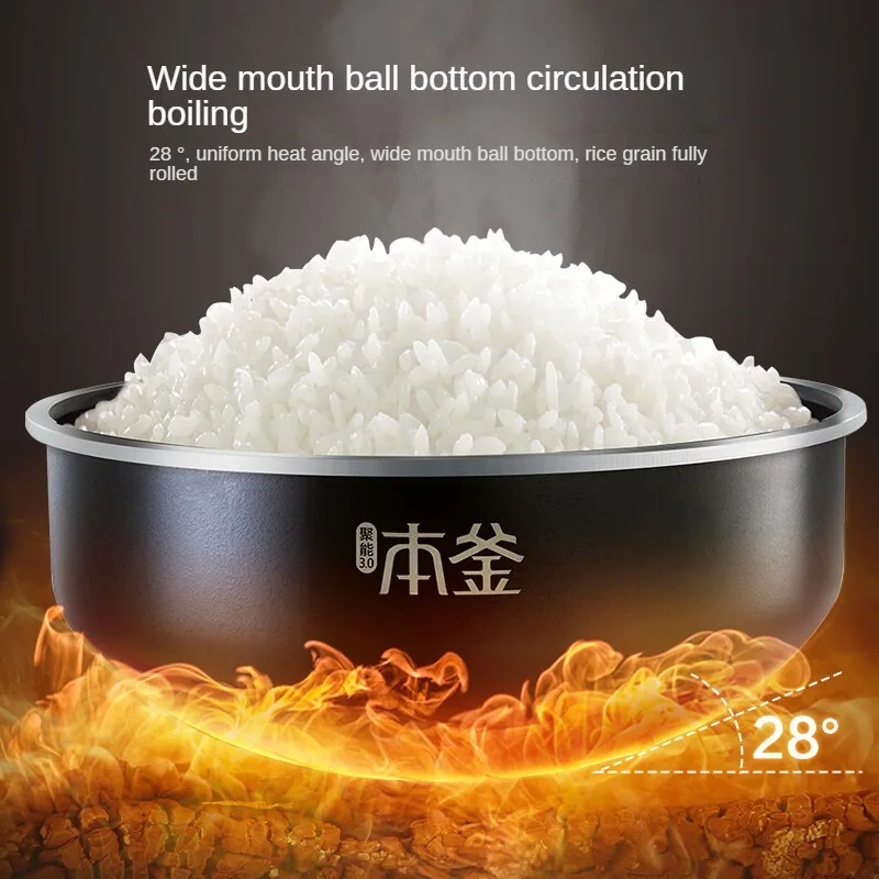 Рисоварка большой емкости SUPOR 4L IH с эмалированным горшком для 3-8 человек SF40HC42 220 В