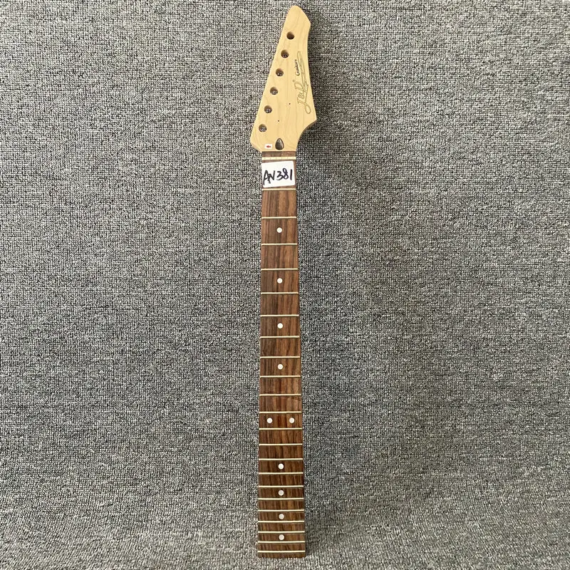 

AN381 ST Guitar Neck Unfinished Genuine and Original J&D Brothers from Taiwan China Maple with Rosewood 22 Frets for DIY Replace