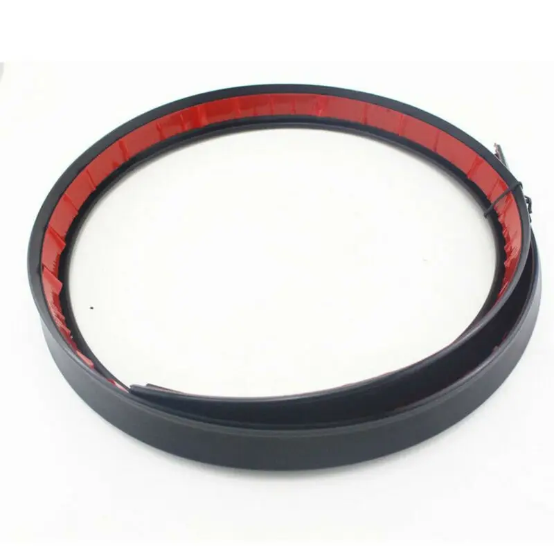 

High quality Practical Car Spoiler Lip PU Sticker Trim Universal Black