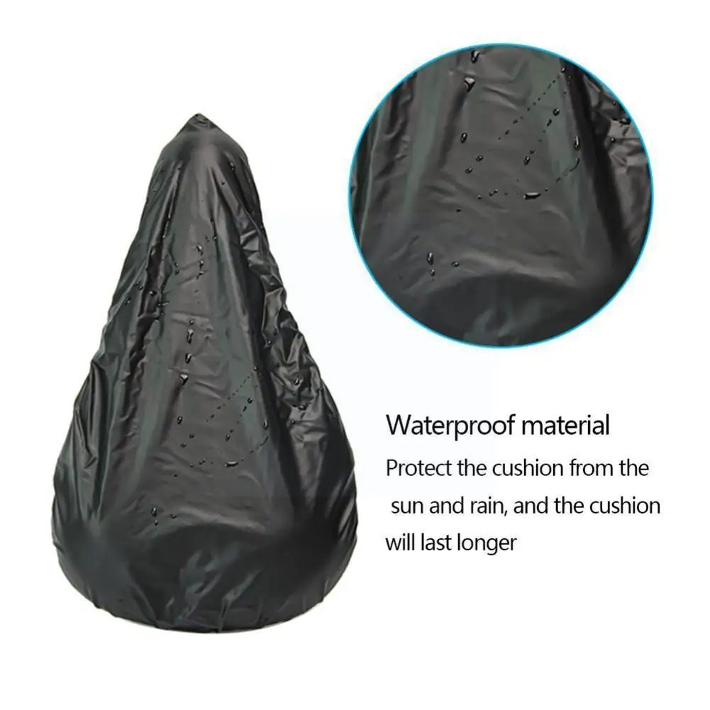 

Bicycle Waterproof Dustproof Cover Black Pvc Material Washable Saddle Bike Outdoor Cover Universal Rain S4l6