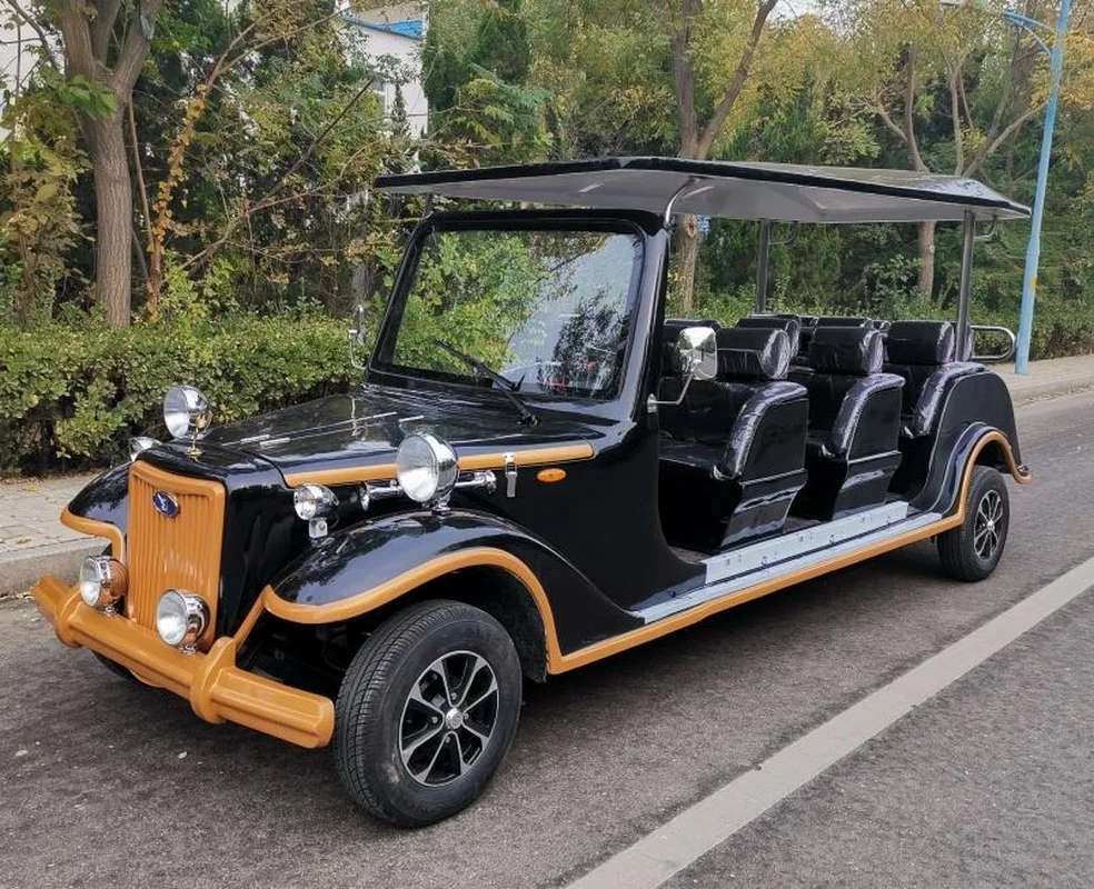 

Hotel Sightseeing Car Scenic Spot Patrol Car Electric Tourist Sightseeing Vehicle/ Electric Vintage Car with 12 Seats